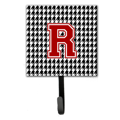 Porte-laisse houndstooth et crochet mural