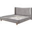 Lit en chenille gris Melbourne-1397106183