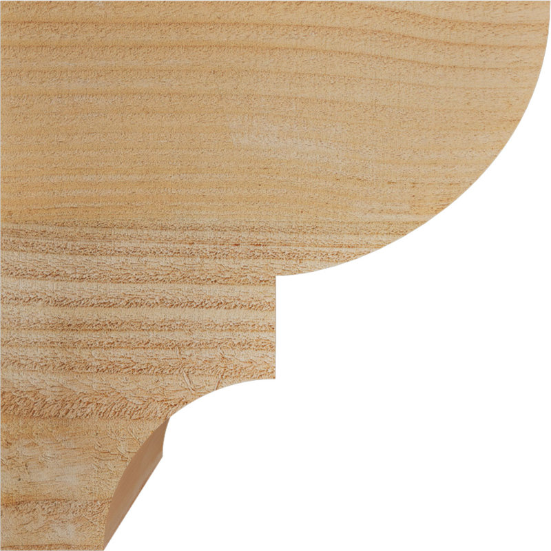 Corbeau Ridgewood, H 12 po x l 6 po x P 12 po, Sapin de Douglas, Sciage brut