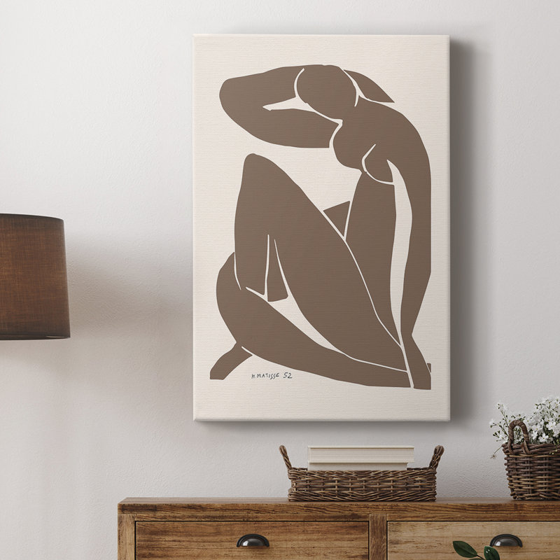 Matisse CCX III, reproduction d'art encadrée sur mesure, galerie Cavas, H 18 po x l 12 po