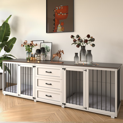 Caisse pour chien en bois avec 3 tiroirs Furniture Style