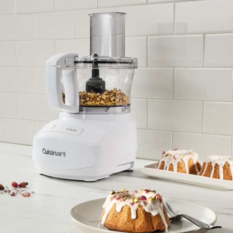 7-Cup Electric Food Processor, White