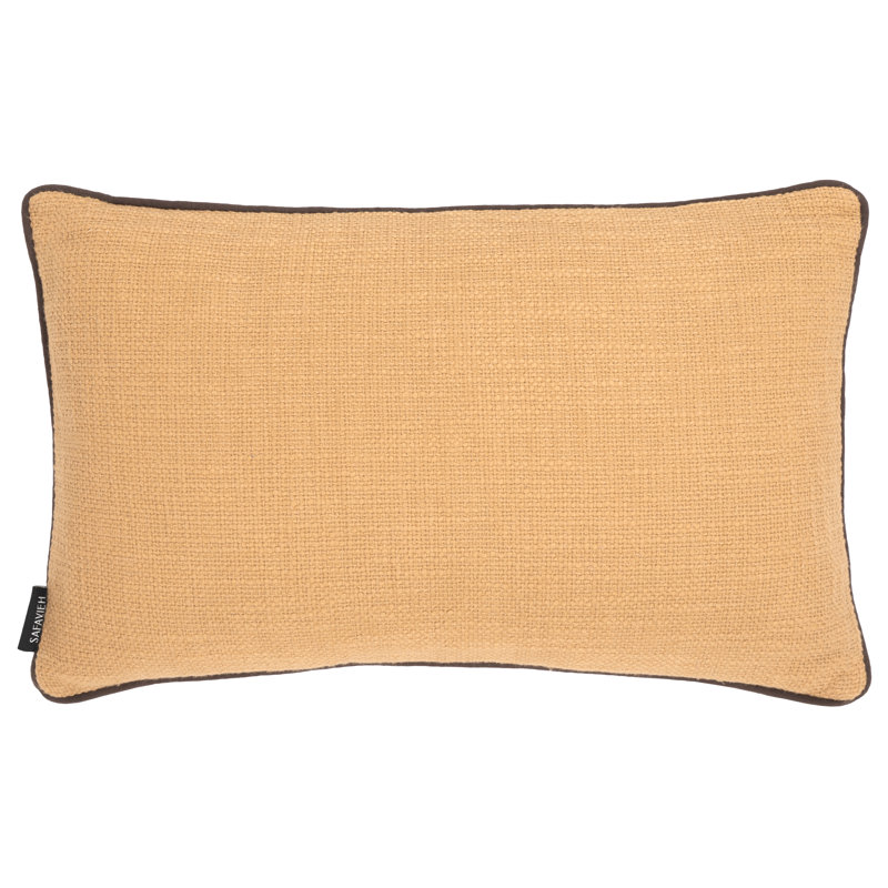 Coussin Dani, Taupe, H 12 po x l 20 po