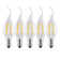 4W E14 Dimmable LED Candle Light Bulb (Set of 5)