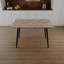 with Iron Base Dining Table