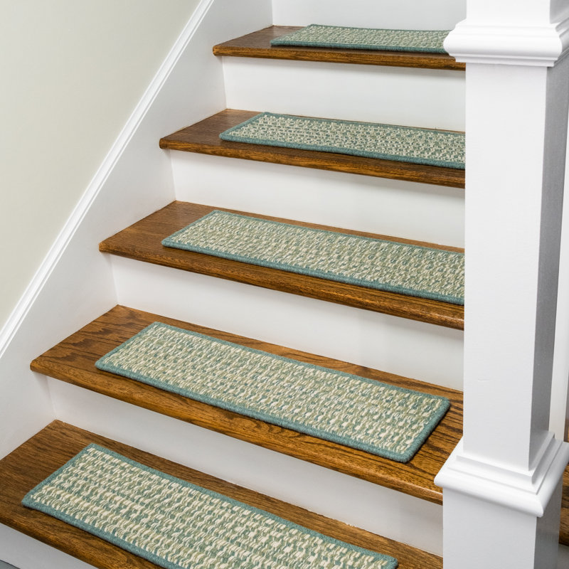 Tapis d'escalier Hayley, Vert