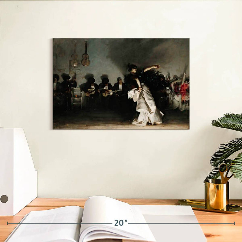 Enn El Jaleo, 8" H x 12" W