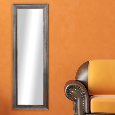 Carlea Wood Flat Mirror