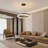 Stockham 1-Light Chandelier Round Circle LED Kitchen Island Pendant Remote Dimming-1996493724