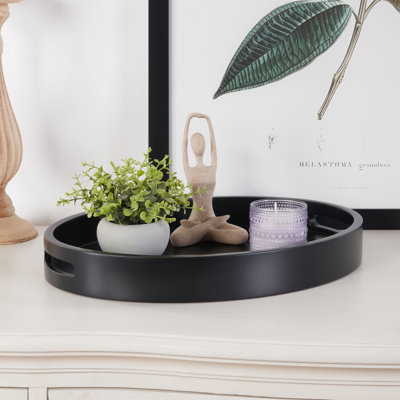 Burke Oval Decorative Serving Tray