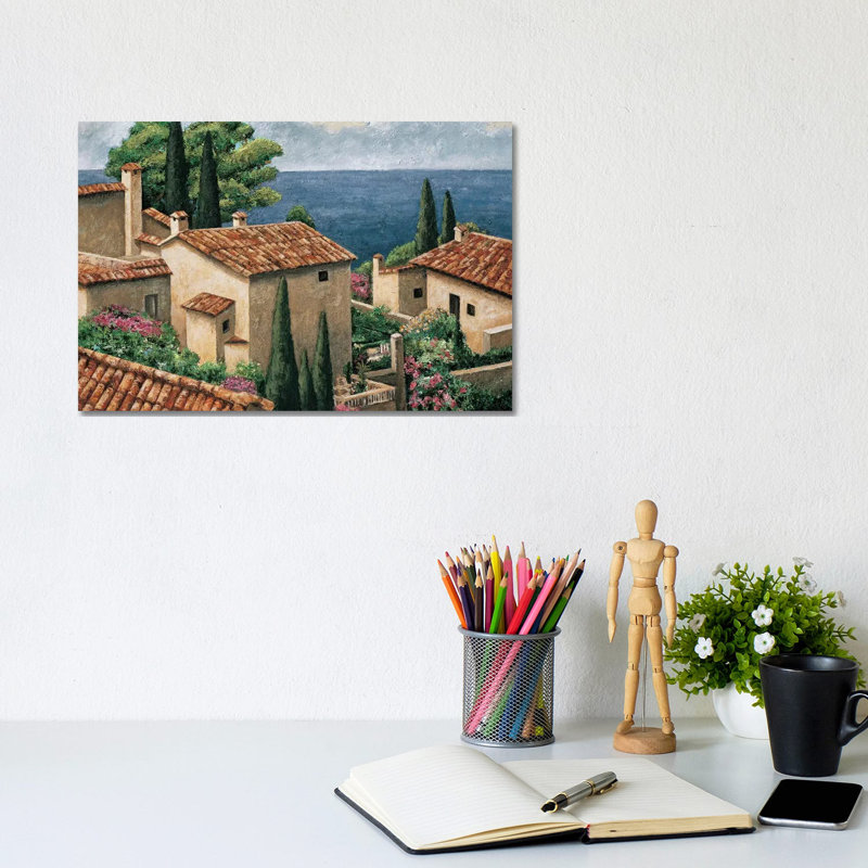 Del Mar Vista by Thomas Young - Wrapped Canvas Painting, 20.32 cm H x 30.48 cm W