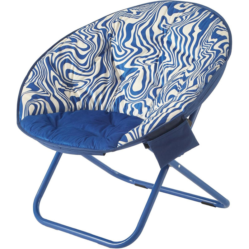  Chaise à soucoupe imprimée