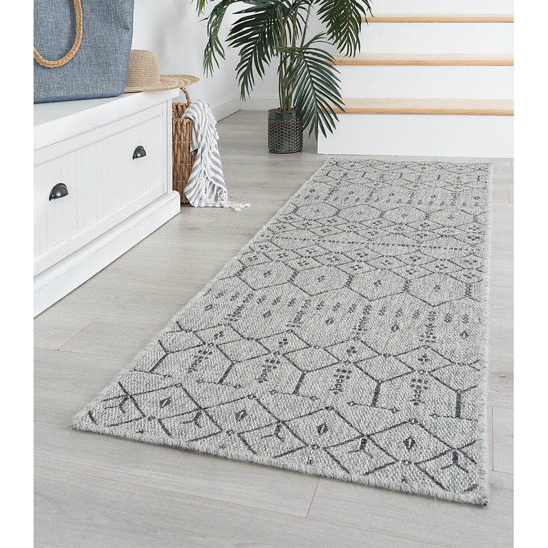 Ahders Indoor / Outdoor Rug, Runner 2'3" x 7'3"