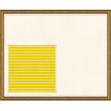 Homage To Stella - Yellow Giclee Print by David Phoenix
