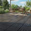 Carreau de terrasse en bois franc d'acacia emboîtable 12 po x 12 po (ensemble de 30)