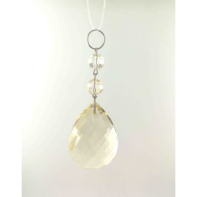 Handmade Crystal Finial Ornament