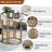 3 Pieces Living Room Table Set