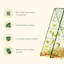 80" H A-Frame Metal Garden Trellis Pro-129034647