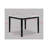 1Pc Transitional Counter-Height Dining Table(Only Table)