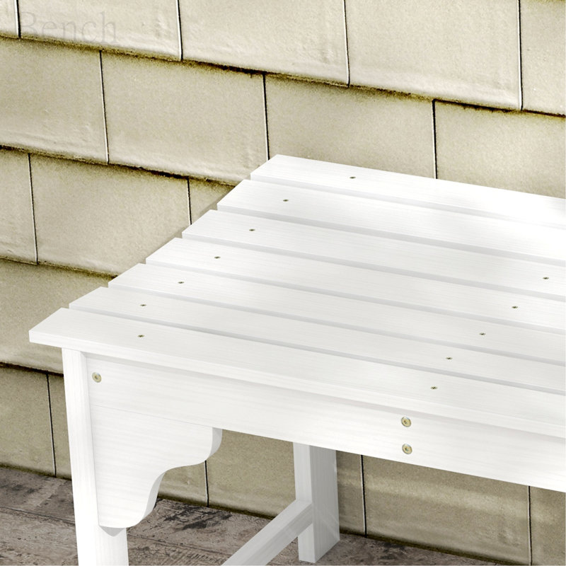 Amala Bench, White