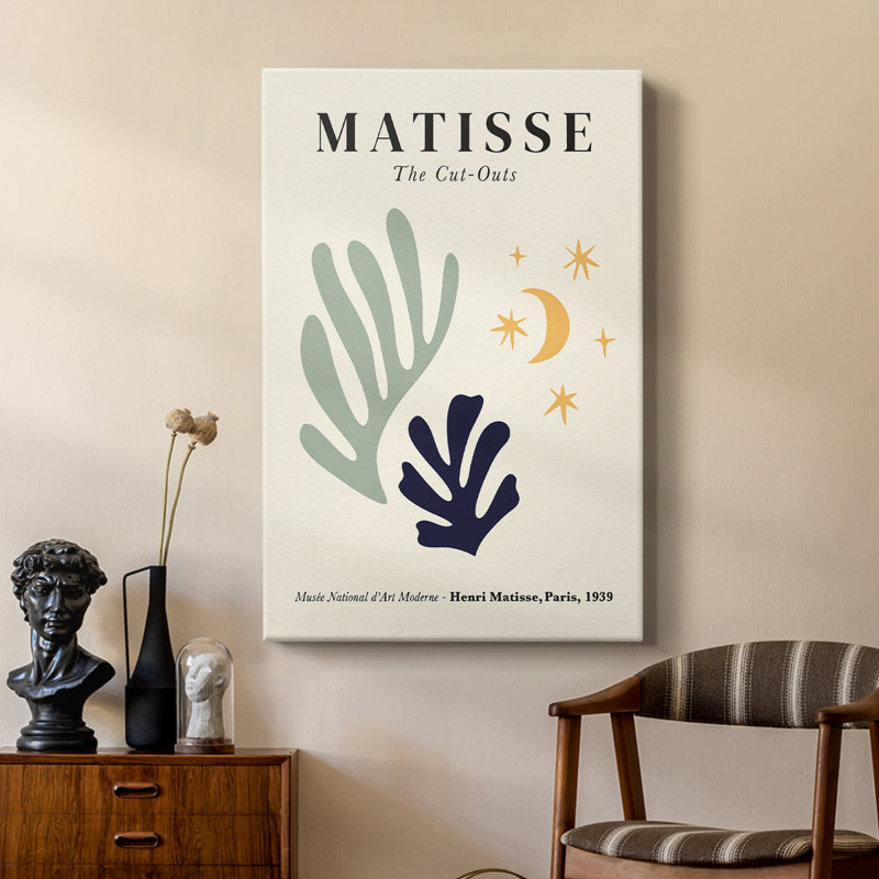 Matisse ccclxix, reproduction d'art encadrée sur mesure, galerie Cavas, H 36 po x l 24 po