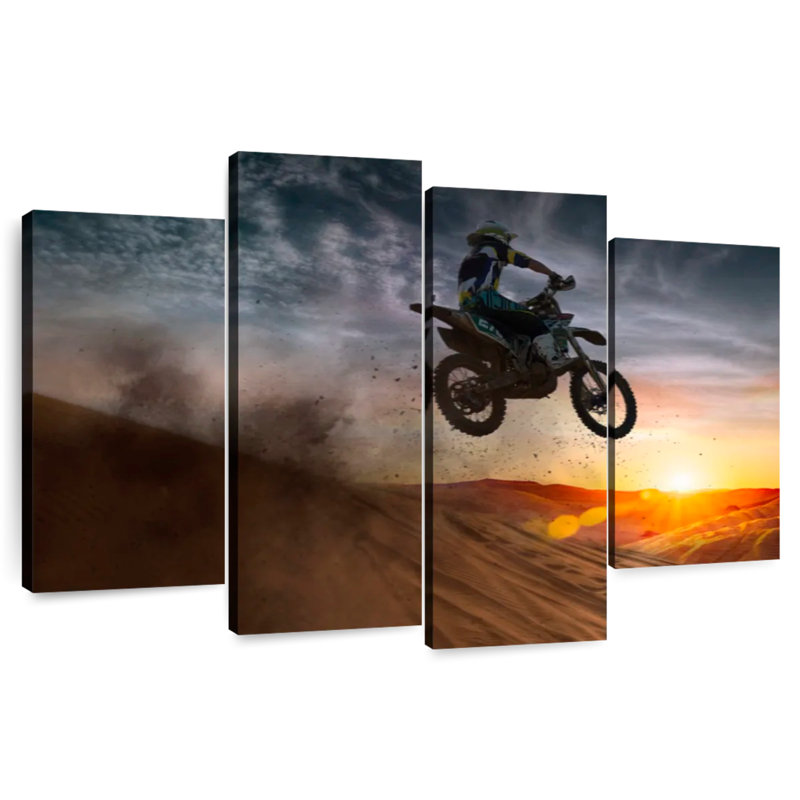 Sunset Desert Dirt Bike, H 54 po x l 84 po