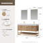 Ensemble de meuble-lavabo double 60 po avec miroir Alistair-1313351800-1313351801-1313351803