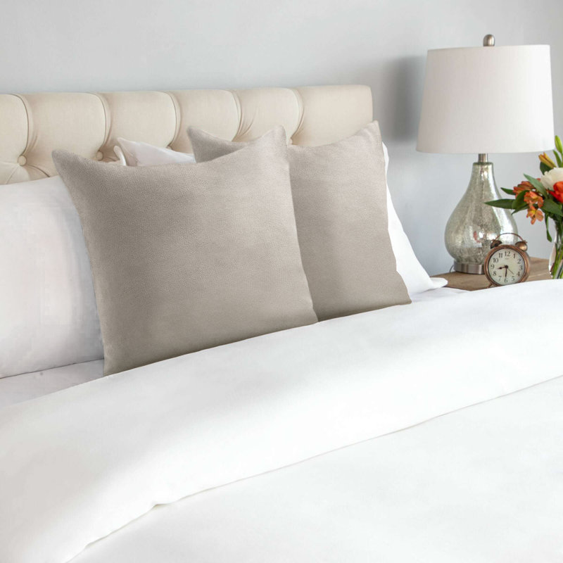 Nalaiyah Square Cushion, Taupe