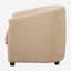 Fauteuil en tonneau incurvé 31,9 po, fauteuil rembourré en molleton Teddy-1332747915