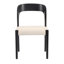 Chaise d'appoint en chêne massif 32,5 "H Hamish (ensemble de 2)-1850468345