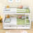 Byron Twin Over Full 2 Drawer Wooden Bunk Bed-737322535