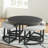 Stannos 36" Round Coffee Table with 4 Stools-492496058