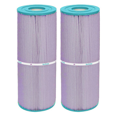 Hurricane 2 Pack Platinum Purple Spa Filters Cartridge for Replacement Purple