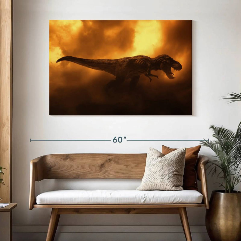 Brampt Mighty T-Rex, 32'' H x 48'' W