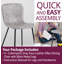 Mose Upholstered Dining Chair Set-94830134-123755099
