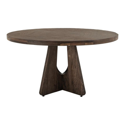 Balam Round Dining Table With Cross-Leg Base