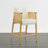 Upholstered Counter Stools with Hand-Woven Rope Arms-773685074