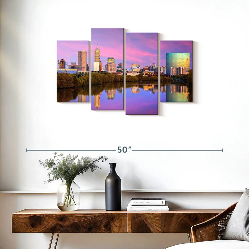 Keesha Indianapolis Skyline Reflection