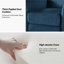 Fauteuil inclinable Amaurie Tacho avec dossier capitonné-1226636064