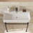 Bathroom Console Sink With Overflow-94399990