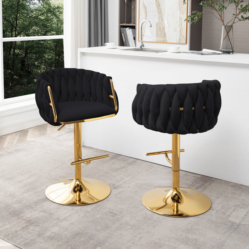 Tabouret Mager, Noir