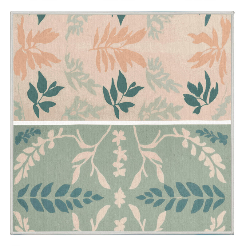 Meadowland Mist Rug, Square 6'