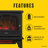 Duraflame Electric Stove-118305622
