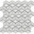 Eusden Glass Honeycomb Mosaic Wall Tile