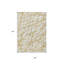 Tapis intérieur lavable abstrait doré 3 pi x 5 pi