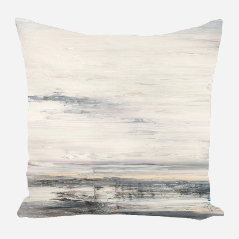 Linen Throw Square Pillow Cover & Insert, 11" x 11"