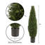 Cyprès artificiel Pure Garden de 122 cm avec pot de pépinière lesté
