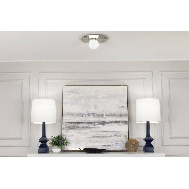 Dal 1 - Light Flush Mount, Deep Patina Bronze
