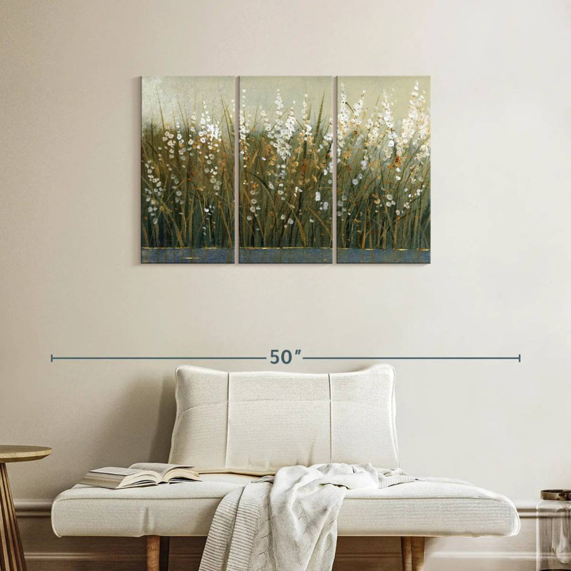 Harnek By The Tall Grass I, 24" H x 38" W