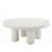 Loanna White Finish Coffee Table